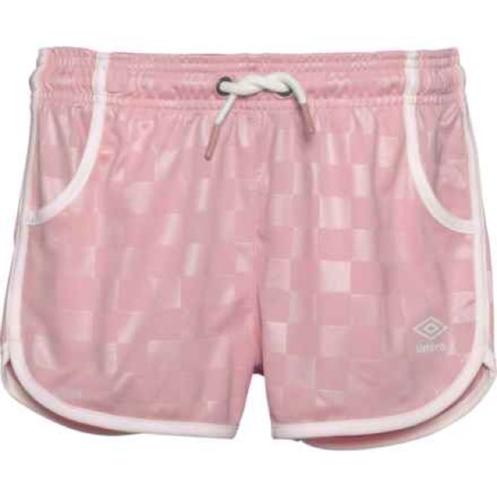 Pink Checkered Umbro Shorts